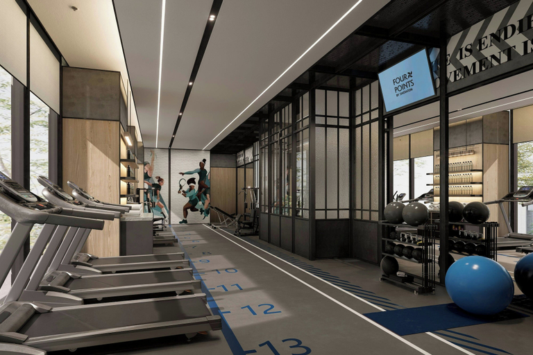 Fitness facility, Four Points By Sheraton Guangzhou Bai’E Tan, Guangzhou