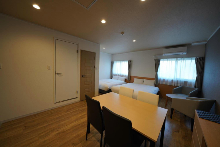 Bedroom 2, Hotel R9 The Yard Ashikaga Fukutomi, Ashikaga