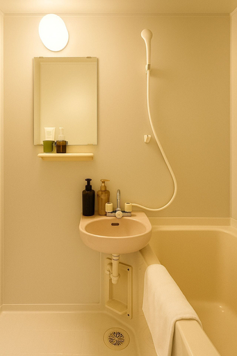 Bathroom 2, Casa G.S. Ebisucho, Osaka