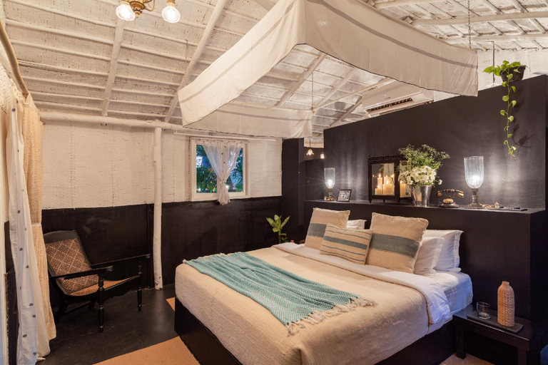 Bedroom 2, Ashwem Beach Cottage. @ashwembeachcottagegoa, North Goa