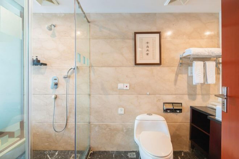 Bathroom 4, Lingcai Handu Hotel, Chengdu