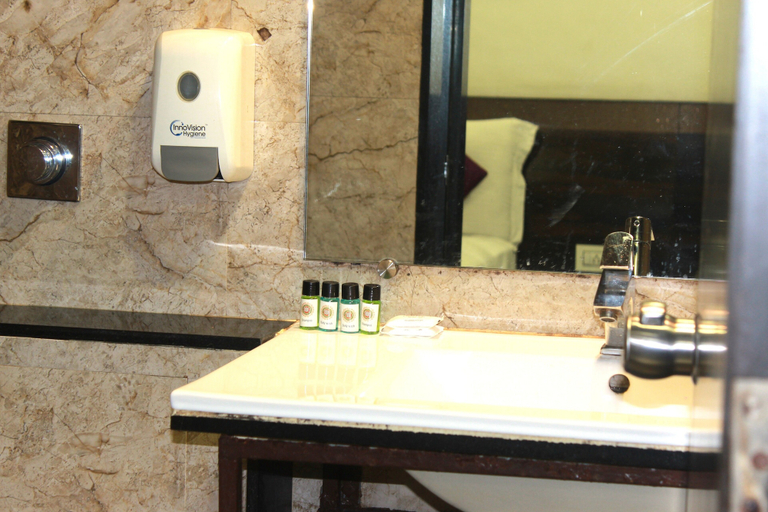 Bathroom 4, Hotel Planet Four, Pune