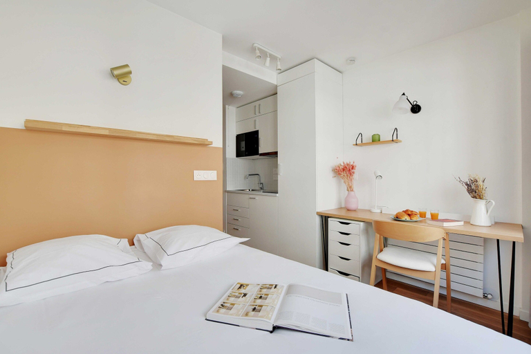 Room 3, Comfort Studio in a Premium Residence- Sport/rooftops, Paris