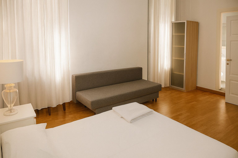 Bedroom 3, dHomes - Apartments and Rooms - Room 104, Milano