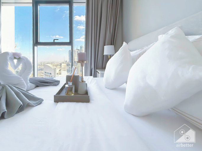 Bedroom 3, Luxurious Burj Royale One-bedroom & City Views, Dubai