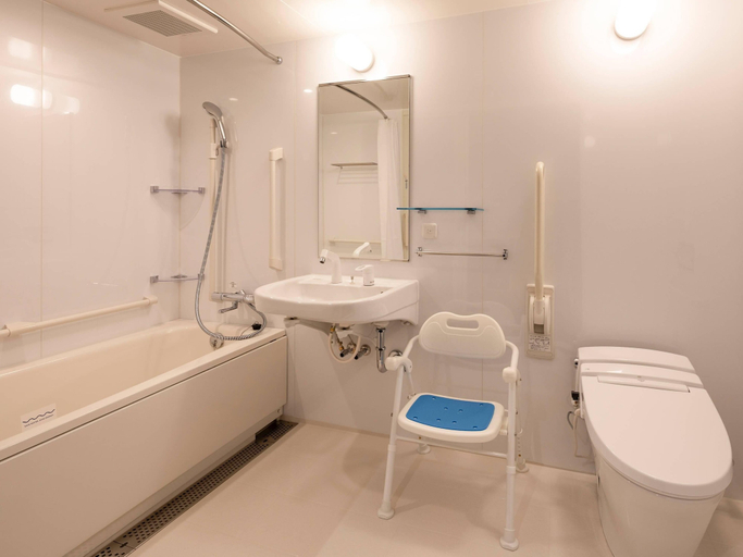 Bathroom 4, Comfort Hotel Mito, Mito