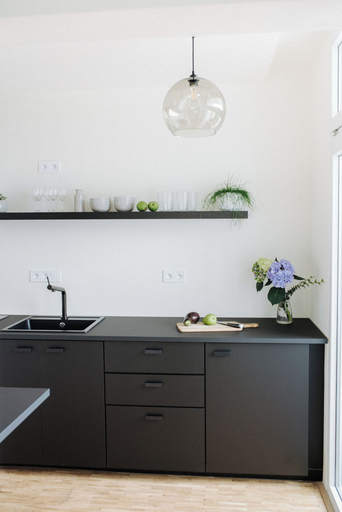 Shared kitchen 3, Meet Mendel Boutique Apartments #5 by goodnite cz, Brno