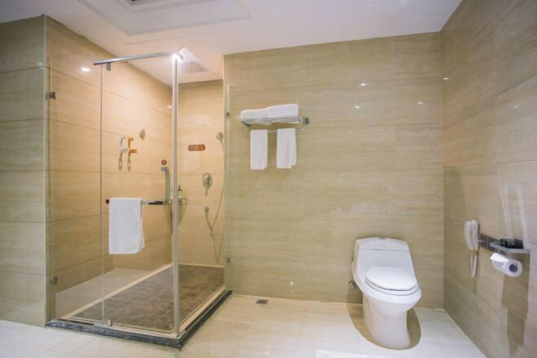 Bathroom, Tenglong Hotel, Zhuzhou