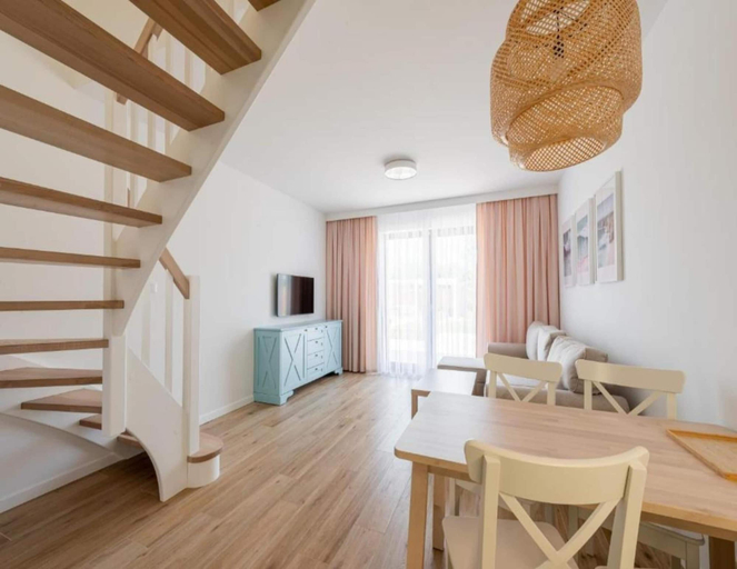 Living room 5, Comfortable, 2-level Holiday Apartment, Kołobrzeg