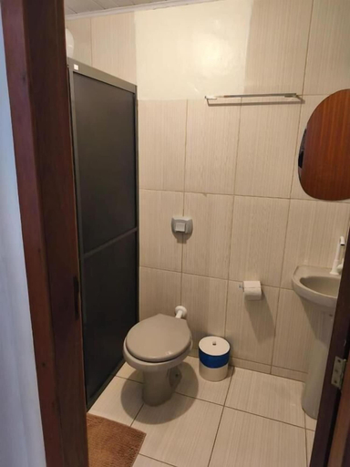 Bathroom, Pousada Cantinho da Jake, Penha