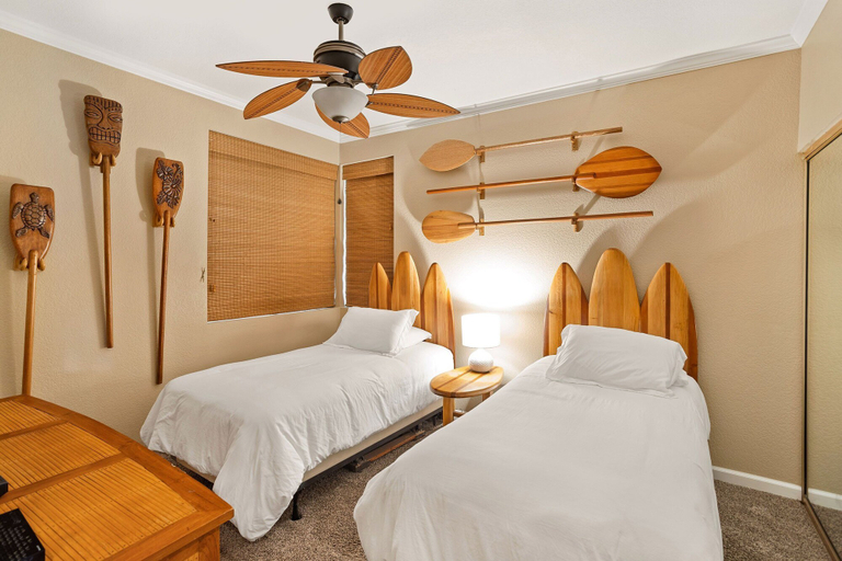 Room 3, Grand Champions 55, Beautifully Renovated Single Level, Ocean Views, Split AC, Maui