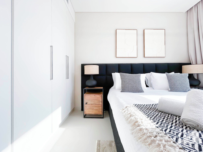 Bedroom 2, Elegance at Burj Crown Downtown Balcony & View, Dubai