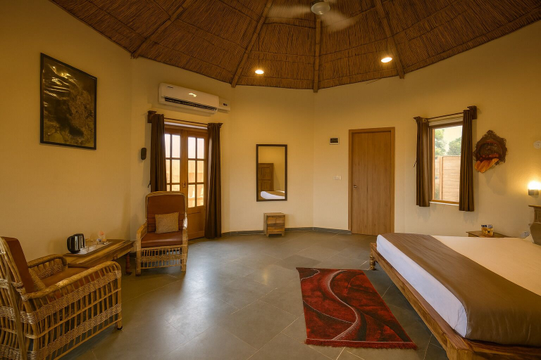 Bedroom 2, Jawai Vanya Bagh - Luxury Leopard Safari Resort, Pali