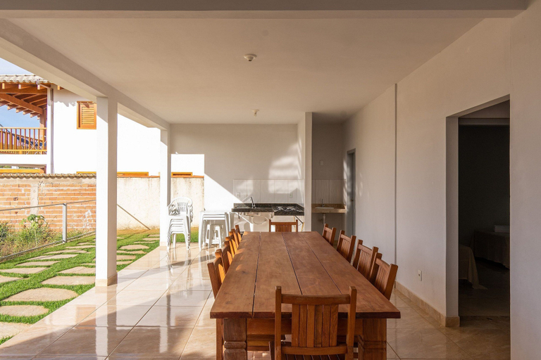 Outdoor dining 4, House in Quinta do Sol Condominium Qspb005, Pirenópolis