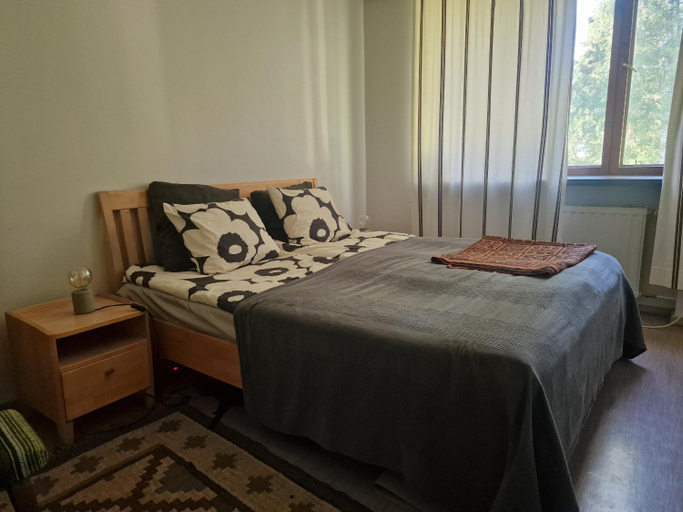 Bedroom 2, Saynatsalo Town Hall, Central Finland