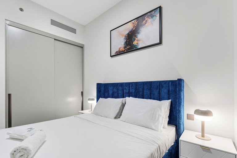 Bedroom 3, Full Burj Khalifa and Fountain View from All Rooms, Dubai