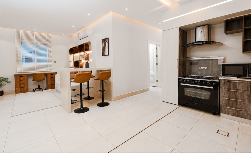 Private kitchen 5, Luxury Home: Dedicatedwork Space, Parking, Riyadh