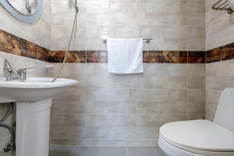 Bathroom, Daebudo Mahanaim Pension, Hwaseong