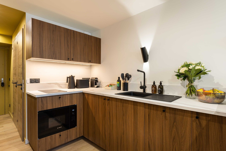 Private kitchen 5, Cosy Apt - 2bdr/4p - Mountain View / Val-thorens, Savoie