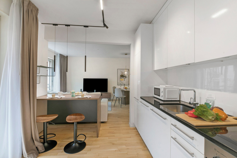 Private kitchen 3, Novos Contrada Apartments, Lugano