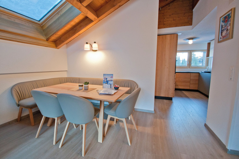 In-room dining, Apartment Jua, Visp