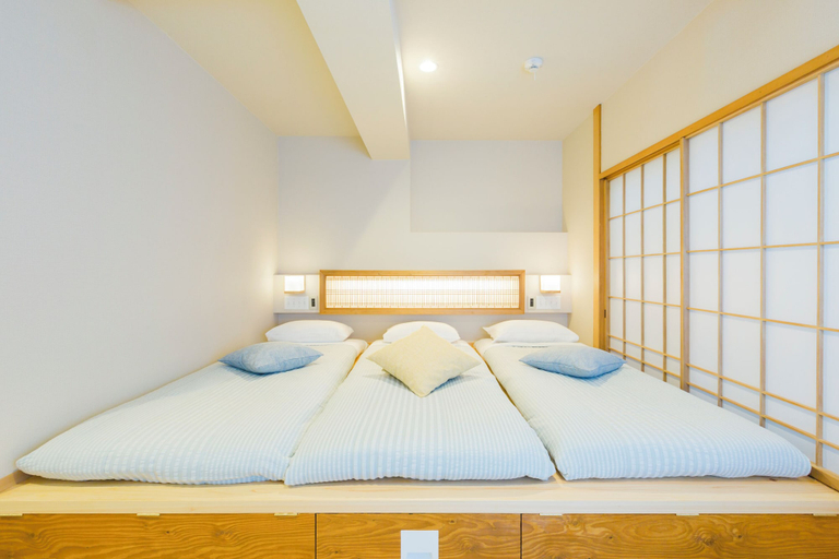 Bedroom, Kago by Tokyo Shukuba Hotel, Shinagawa