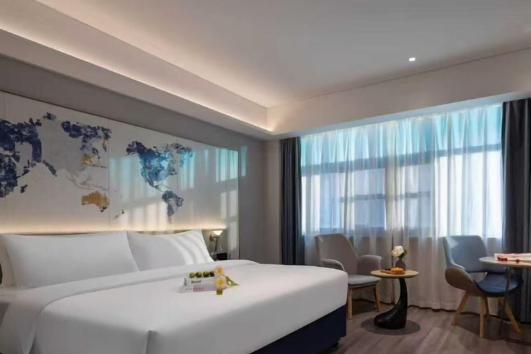 Bedroom 3, Lanting Hotel (Liaocheng Wanda Plaza Branch), Liaocheng