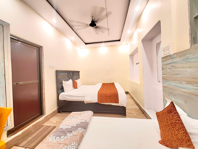 Bedroom 4, Goroomgo Vrrinda Home Stay Varanasi Indian Only, Varanasi
