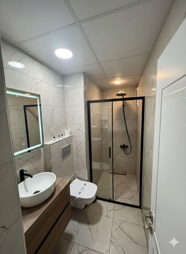 Bathroom 5, Viyana Suite Hotel, Gaziosmanpaşa