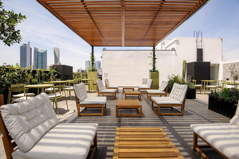 Room 3, w Lovely Loft w/ Modern Balcony in Colima, Mexico City