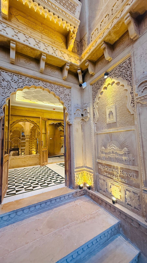 Property entrance, The Rising Haveli, Jaisalmer