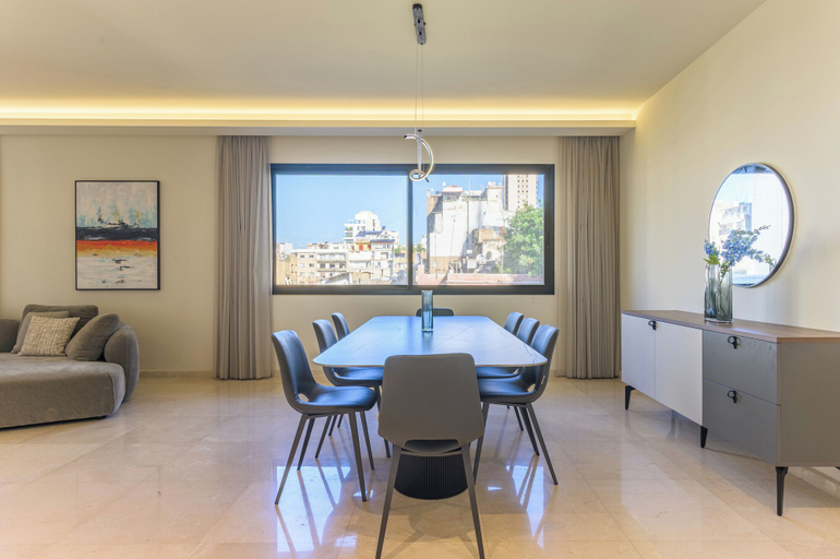 Dining room 4, Achrafieh Gate - Modern 3-BR Apartments, Beirut