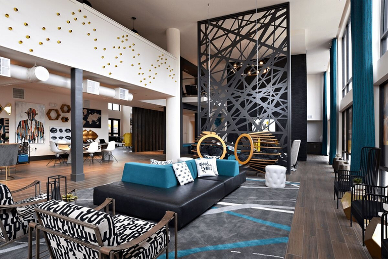 Lounge 3, Landing Apartments Downtown Arlington, Arlington