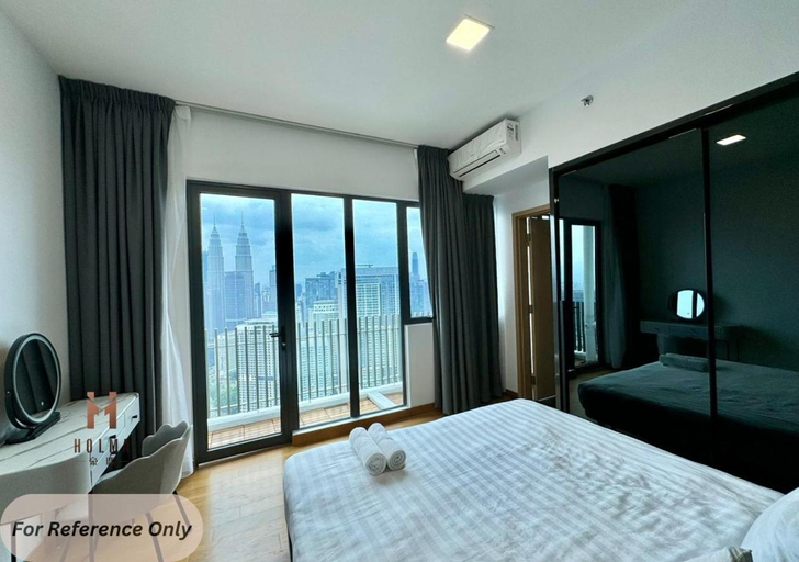 Bedroom 3, The Colony KLCC Infinity Pool | 双子塔KLCC豪华泳池景观套房, Kuala Lumpur