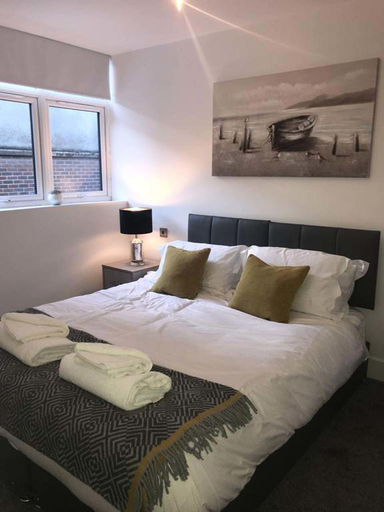 Bedroom 2, Winter Gardens Service Apartments 2 by Blackpool Service Apartments, Blackpool