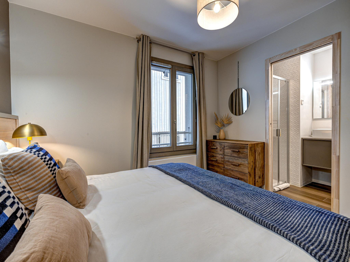 Bedroom 2, Bed Apartment, Mont Blanc View, Haute-Savoie