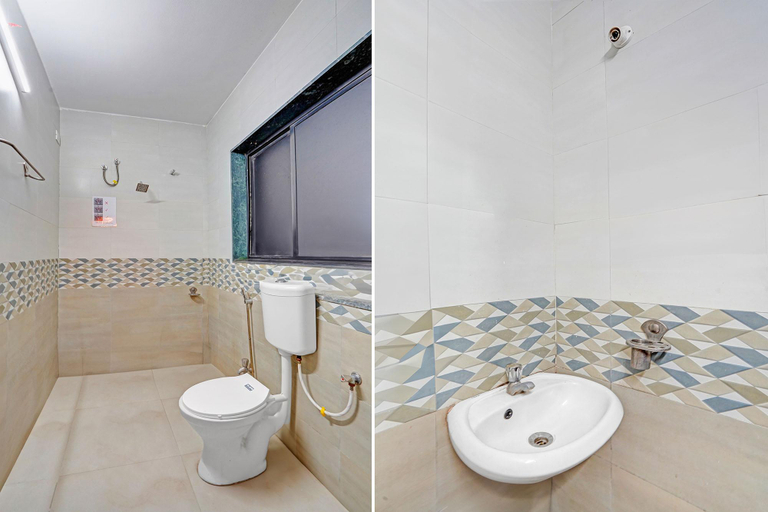 Bathroom 4, FabHotel Kohinoor Residency I - Nr. Dmart, Baner, Pune