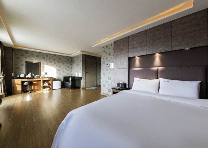 Bedroom 2, Hotel Memory, Gangneung