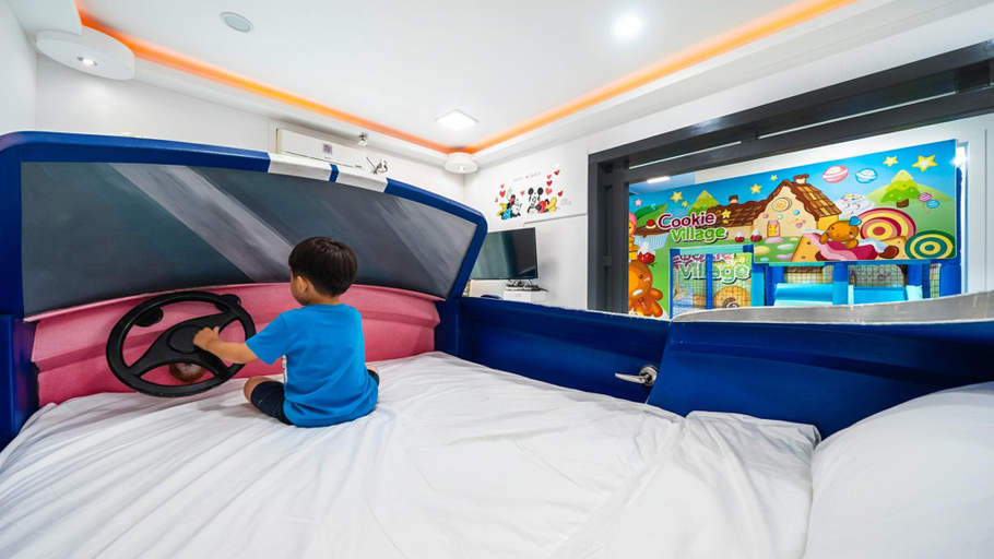 Bedroom, Gapyeong Paradiso Kids Poolvilla, Gapyeong