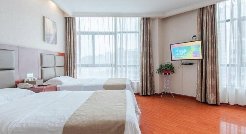 Bedroom 2, GreenTree Inn Hefei Binhu Exhibition Center Hotel, Hefei