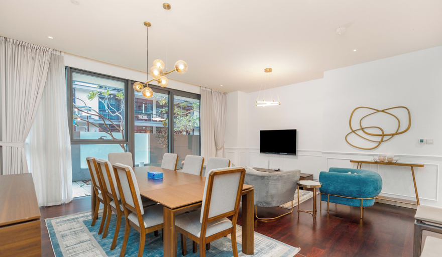 Dining room 4, 2BR in City Walk with Direct Pool Access, Dubai