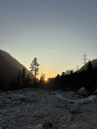 City view from property 3, Mahadev River Side Camps, Kullu