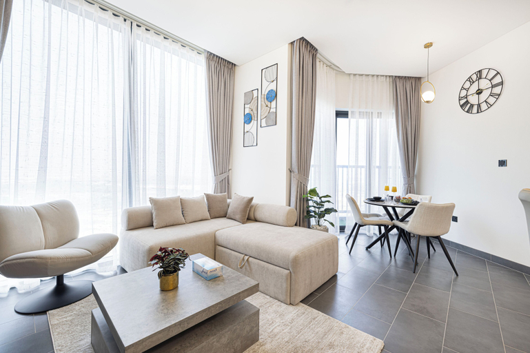 Living area 3, Sobha Suites by Hostiva - Burj View, Dubai