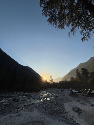 City view from property 4, Mahadev River Side Camps, Kullu