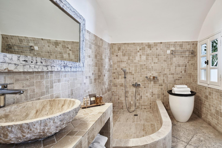 Bathroom 3, San Antonio Luxury Hotel, South Aegean