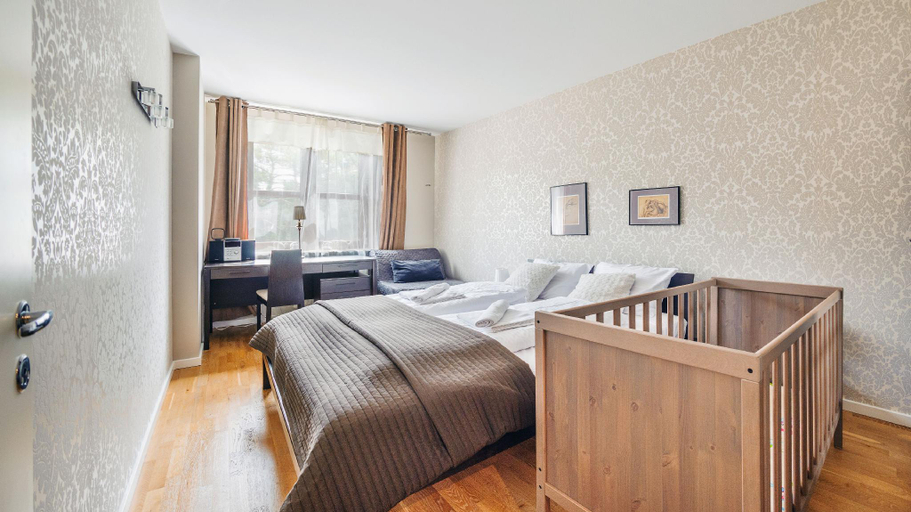 Bedroom 2, Sun & Snow, Wczasowa Apartamenty Poludniowe, Słupsk