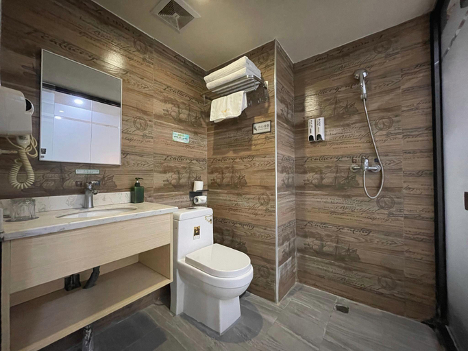 Bathroom 4, Yimi Apartment Pazhou Exhibition Branch, Guangzhou