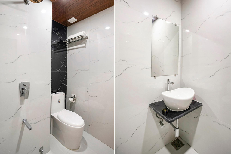 Bathroom 4, Fabhotel Freedom International, Mumbai Suburban