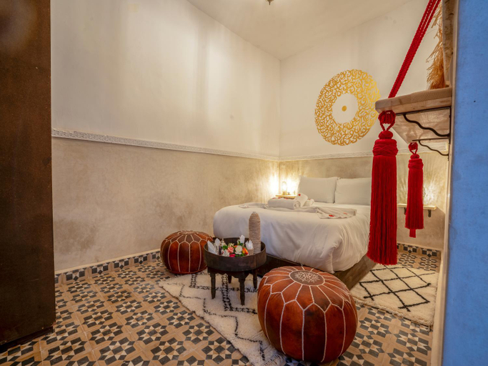 Bedroom 2, Riad HAFSSA & Spa, Marrakech