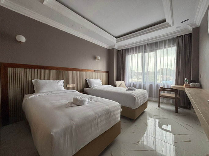 ALESHA HOTEL Room Type - DELUXE TWIN